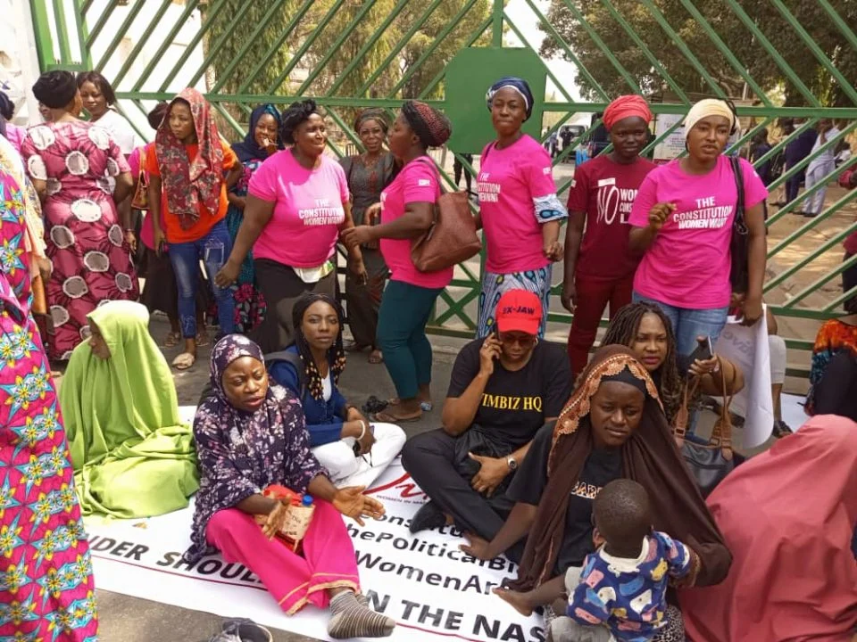 Nigerian Women Protest Over Assembly Rejection Of Gender Equality Bill ...